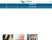 Tablet Screenshot of insighteyecenter.com